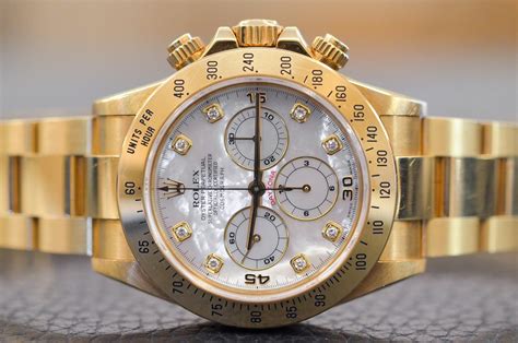 falso rolex daytona oro quadrante oro e diamanti|Rolex Daytona .